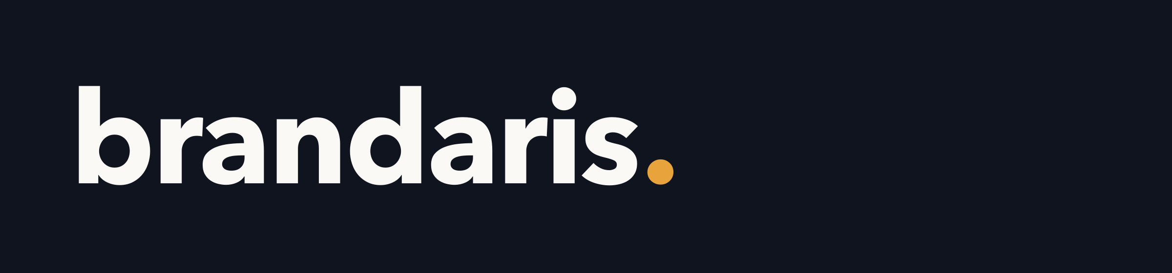 Wordmark — on dark